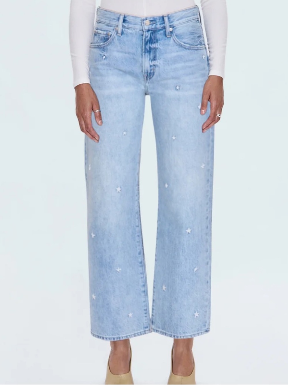 Pistola LEXI MID RISE BOWED STRAIGHT - STELLAR